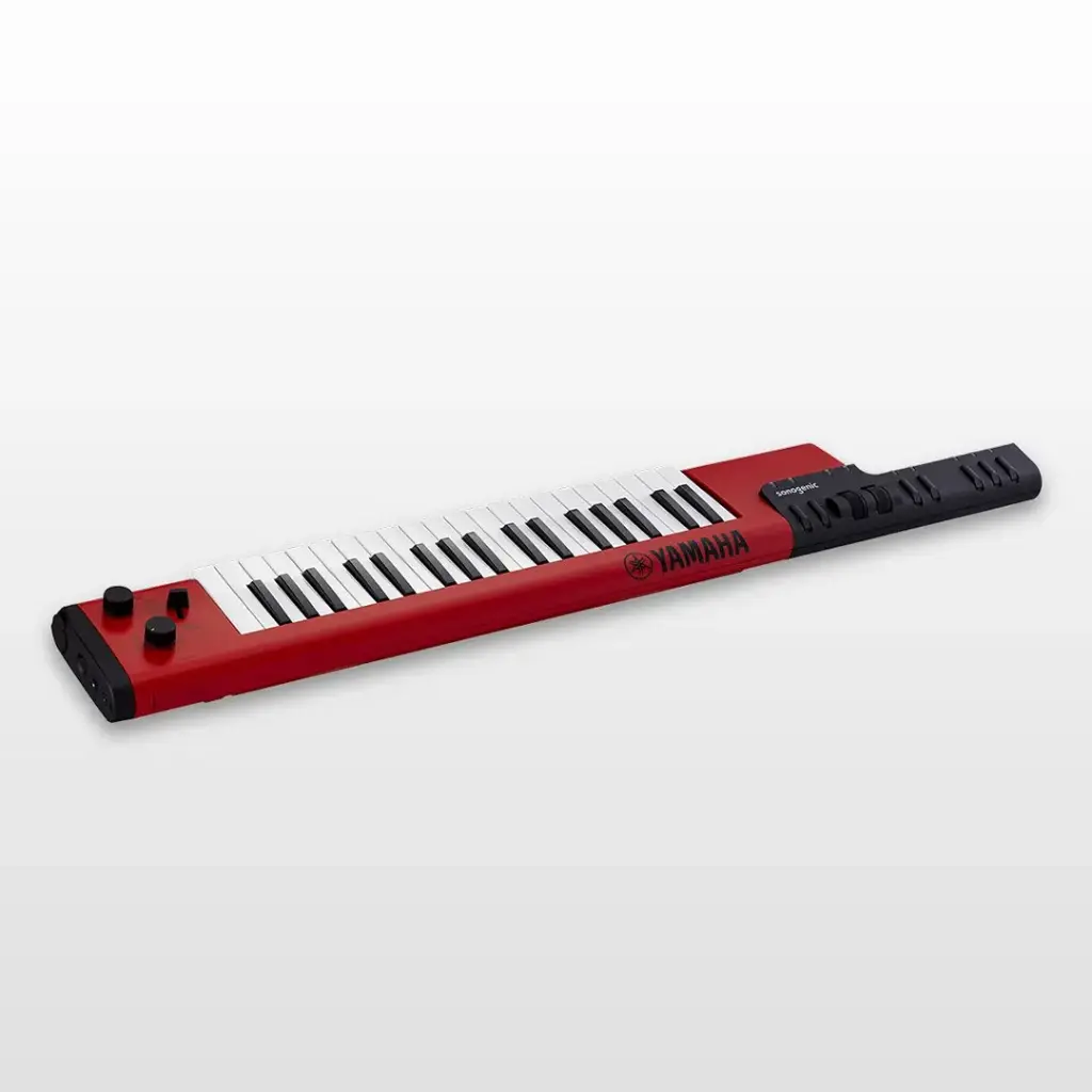 Yamaha Clavier Numérique 37 Touches Rouge