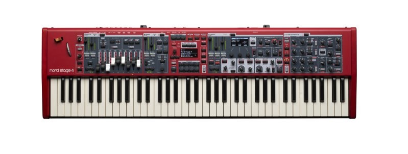 Nord Stage 4 Compact Stage Keyboard — 73 Semi-Weighted Waterfall Keys